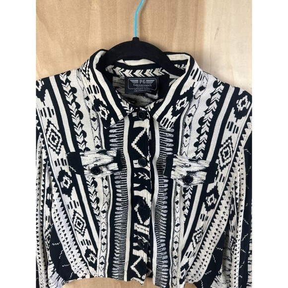 PG Collections Designed by Ginger Bort Jacket Womens Medium Vintage Cropped - Picture 3 of 8